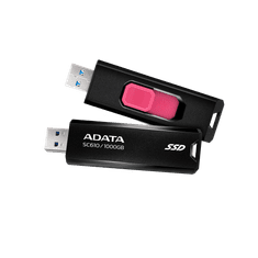 AData SC610 vanjski SSD disk, USB 3.2 Gen2, 1TB (SC610-1000G-CBK/RD)