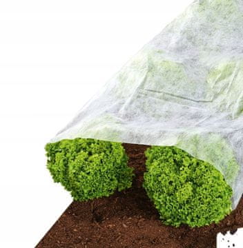 Agrotekstilna navlaka (zima-proljeće) Parkside bijela 150x1000 cm 0 g/m²