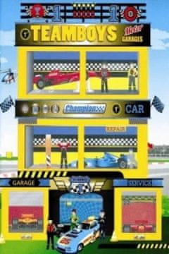 Knjiga naljepnica za TEAMBOYS Motor Garage