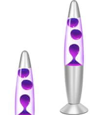 Verkgroup Dekorativna magma lava lampa ljubičaste boje