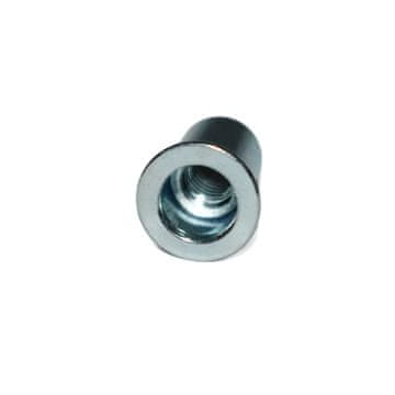 Čelična cilindrična zakovna matica M12x20 mm. 20 kom. Raspon 1-4 mm. Glatka čahura