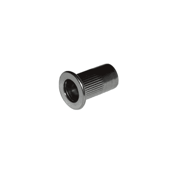 Cilindrična zakovna matica od nehrđajućeg čelika A2 M6x16. 20 kom. Raspon stezanja 3-4,5 mm
