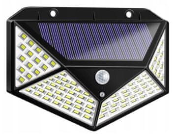 LED solarna zidna lampa sa senzorom pokreta 100 LED