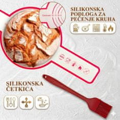 HOME & MARKER® Set za kiselo tijesto i pečenje kruha, košara 23 cm + starter 650 ml | DOUGHMASTER