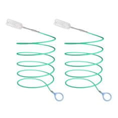 JOIRIDE® Fleksibilna četka za čišćenje odvoda 3 m (2 kom), najlon + čelik | D2RAINOVA