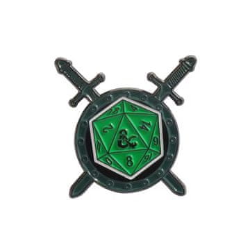 RGFK Metalna RPG DND igla - K20 štit