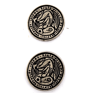Cthulhu srebrni metalni novčić 1 kom