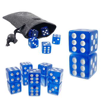 RPG kockice Zatišje prije oluje Šesterostrane D6 kockice 1,8 cm