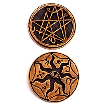Cthulhu bakreni metalni novčić 1 kom