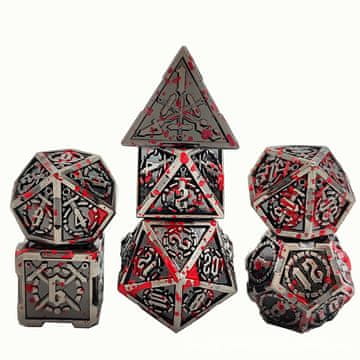 Paladinova žrtva RPG kockica set od 7 metalnih kockica