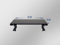 Ewent EW1547 stalak za monitor, samostojeći ili s klemom, crni