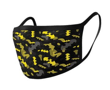 Pyramid Int. BATMAN Pyramid Face Mask (kamuflažna žuta) – dvostruko pakiranje