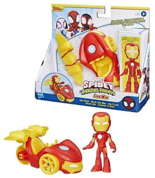 Hasbro Marvel Spidey F6776 F7458 Iron Man vozilo