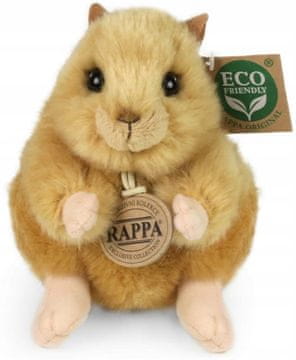 Rappa 974821 plišana maskota zlatni hrčak 16 cm