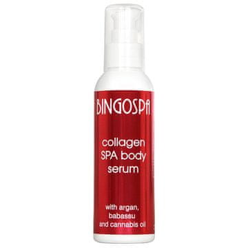 Kolagensko serum za tijelo SPA s uljima konoplje, argana i babassua BINGOSPA