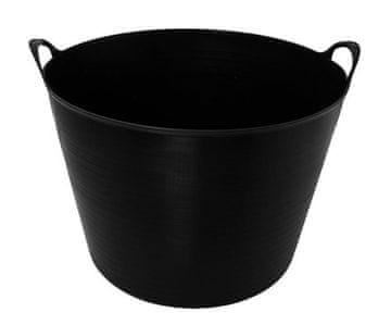 Enpro Brod Plastična posuda s 2 ručke, 55 l, crna