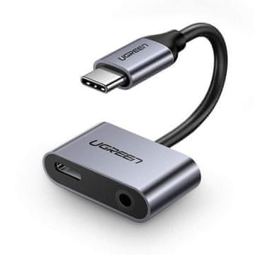 Ugreen USB-C na 3,5 mm + USB-C hub adapter – kutija