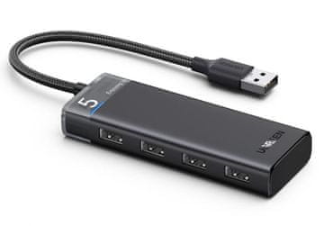 Ugreen USB 3.0 hub s 4 priključka, 5 Gbps