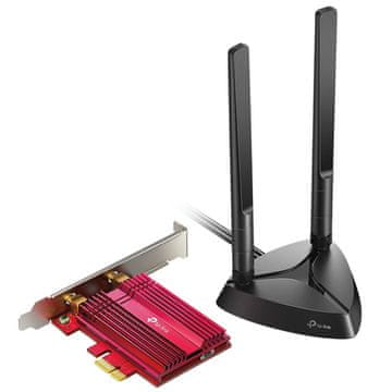 TP-Link Archer TX3000E AX3000 Wi-Fi 6 Bluetooth 5.0 PCI Express 2402 Mbps (5 GHz) + 574 Mbps (2,4 GHz) adapter