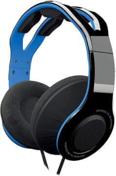 Gioteck TX30 MEGAPACK žičane stereo slušalice za PS4/PS5/Xbox – plava i crna