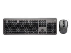 Ewent bežična kliještasta tipkovnica i miš, USB, SLO