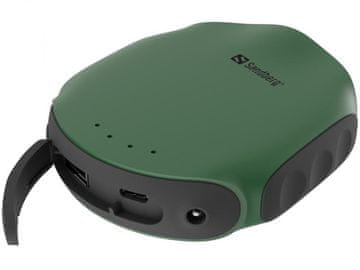 Survivor Powerbank 10.000 mAh prijenosna baterija s LED svjetiljkom i kompasom