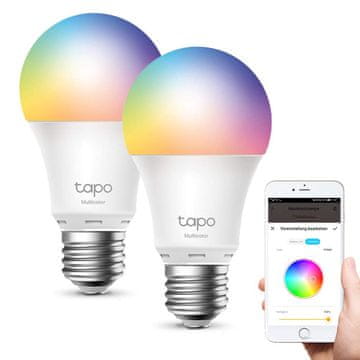 TP-Link TAPO L530E pametna dimmabilna LED žarulja WiFi RGB 2500K–6500K (pakiranje od 2)