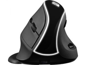 Sandberg Wireless Vertical – ergonomičan vertikalni bežični miš za punjenje