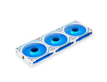 Lian Li Ventilator za kućište Lian Li UNI FAN SL-INFINITY 120 ARGB PWM 120mm, 3 Pack + kontroler, bijeli
