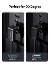 Ugreen 4K HDMI kabel s kutom – 1 m