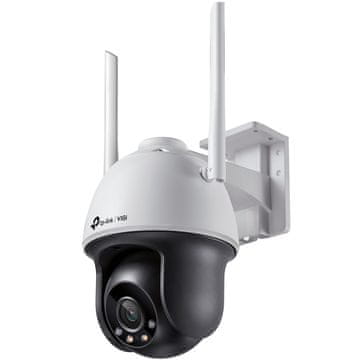 TP-Link VIGI C540-W 4 mm Dan/Noć 4 MP Wi-Fi Pan/Tilt QHD bijela/crna vanjska sigurnosna kamera