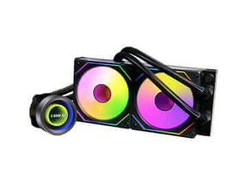 Lian Li Komplet za vodeno hlađenje AIO Liquid Cooler Lian Li GALAHAD II Trinity 240 SL-INF, ARGB, crni