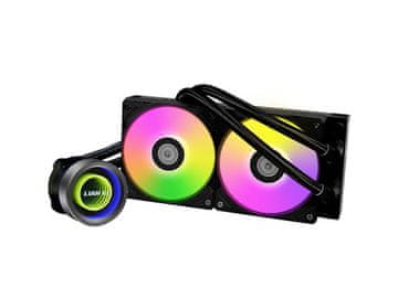 Lian Li Vodeno hlađenje AIO Liquid Cooler Lian Li GALAHAD II Trinity 240, ARGB, crno
