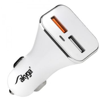 Akyga AK-CH-08 3000mAh 2xUSB brzo punjače za automobil