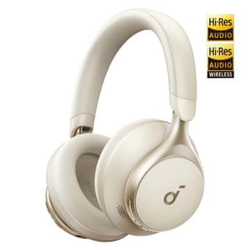Anker Soundcore Space One Bluetooth slušalice, krem