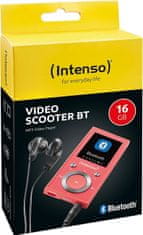 Intenso Video Scooter BT MP3 player 16GB – ružičasta