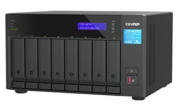 Qnap TVS-h874T-i7-32G NAS poslužitelj s 8 ležišta za diskove, 32 GB RAM-a, 0,5 GB mreže, 2x TB4
