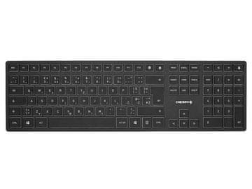 Cherry KW 9100 Slim tipkovnica, crna, USB-C, raspored UK/SLO