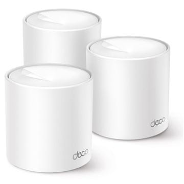 TP-Link Deco X10 (3-pack) AX1500 Whole Home Mesh WiFi6 bežični usmjerivač - router / pristupna točka-AP