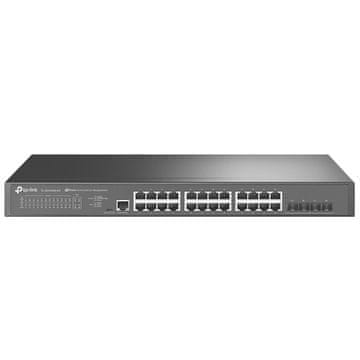 TP-Link TL-SG3428X-M2 2,5 Gbps L3 upravljani mrežni prekidač s 24 porta i 4 × 10 Gbps SFP+