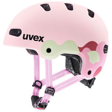 Uvex Kid 4 Style dječja kaciga, 51–55 cm, Strawberry Matcha Matt