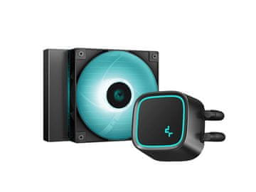 DEEPCOOL Komplet za vodeno hlađenje AIO Liquid Cooler DeepCool LE300 Marrs, 120mm, LED, crni