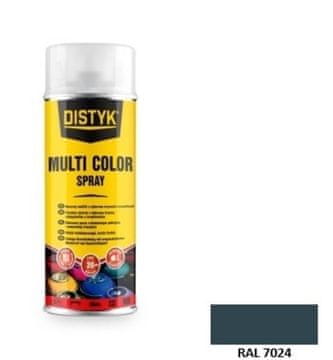 DISTYK MULTI COLOR SPREJ RAL 7024 GRAFITNO SIVA 400 ml, 6 komada
