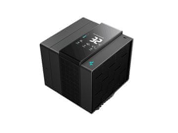 DEEPCOOL Hladnjak za procesor DeepCool ASSASSIN IV VC VISION, 140mm, Vapor Chamber, LCD, crni