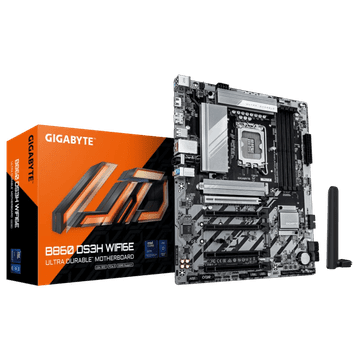 Gigabyte B860 DS3H WIFI6E, DDR5, SATA3, USB 3.2 Gen 2x2, DP, Wi-Fi 6E, LGA1851 ATX