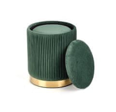 Halmar Stolice MONTY stool set, dark green (1p=1kpl)
