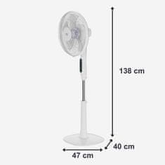 Samostojeći ventilator Black & Decker BXEFP30E white