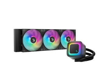DEEPCOOL Komplet za vodeno hlađenje AIO Liquid Cooler DeepCool LE360 V2, 360mm, ARGB, crni