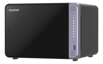 Qnap NAS poslužitelj s 6 jedinica, 4 GB RAM-a; 2x10 Gb mreža