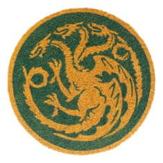 Game of Thrones Otirač za vrata Igra prijestolja - Kuća zmaja (50 cm)